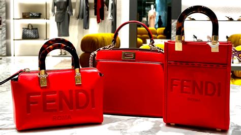 fendi handbag raincoat|Fendi designer handbags red.